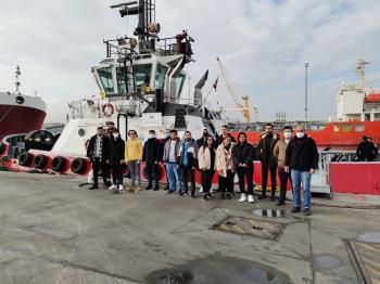 Bandırma Çelebi Limanı'na teknik gezi düzenlendi.