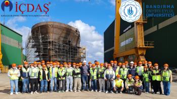 Our students visited İÇDAŞ Steel Energy Shipyard and Transportation Industry Facilities