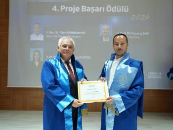 Öğretim Üyemizden Akademik Başarı Ödülü
