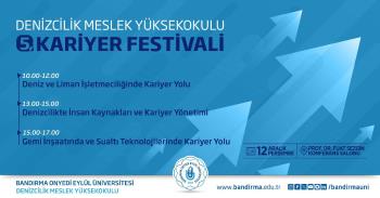 Denizcilik Meslek Yüksekokulumuzda 5. Kariyer Festivali Gerçekleştirildi
